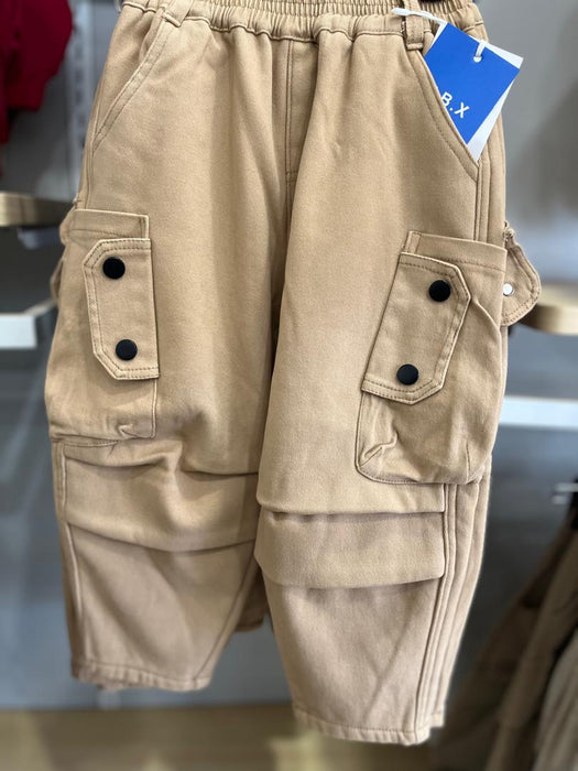 Kids Pants Overalls Spring and Autumn 2024 Korean Style