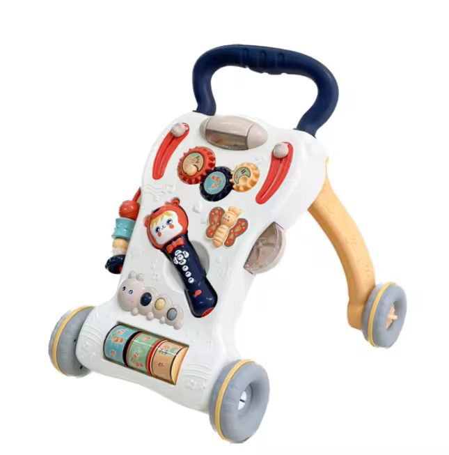 Baby Learning Stroller With Anti Rollover Newborn Walking Aid