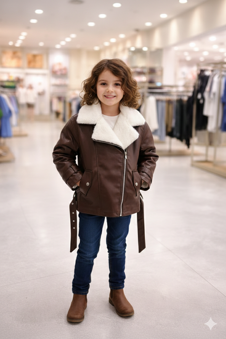 Kids Leather Jacket