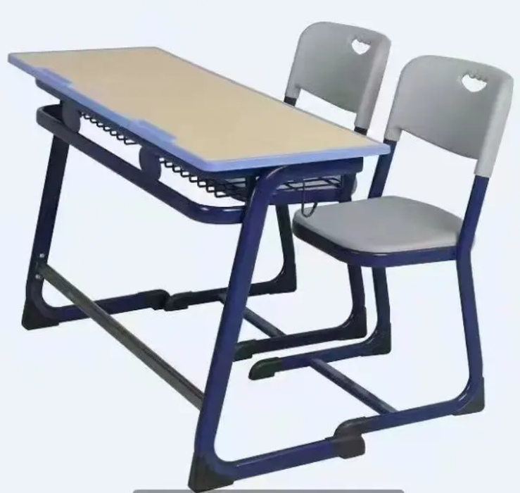 High Quality School Furniture Two Seater School Desk and Chair for Primary Middle School Student Furniture