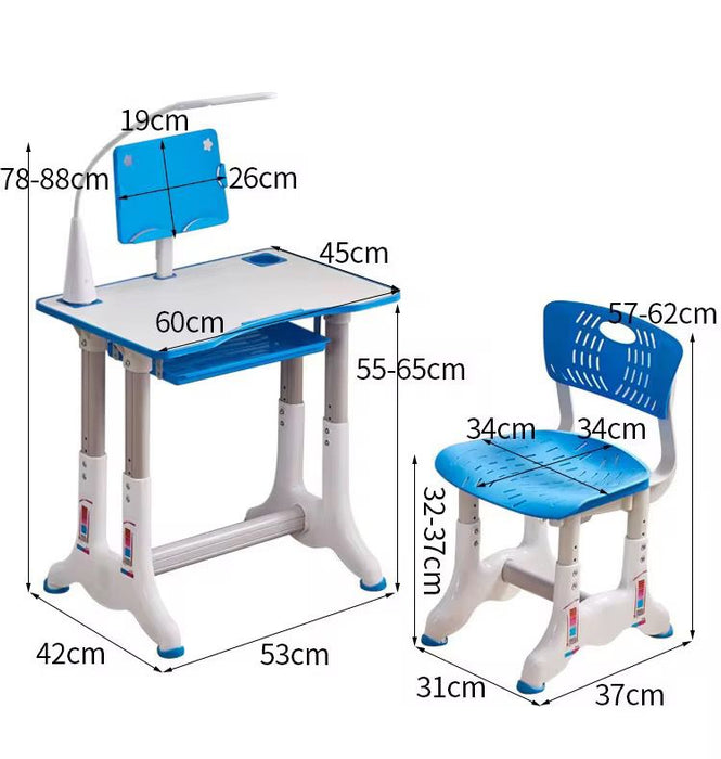 Children's Study Table Student Writing Desk And Chair