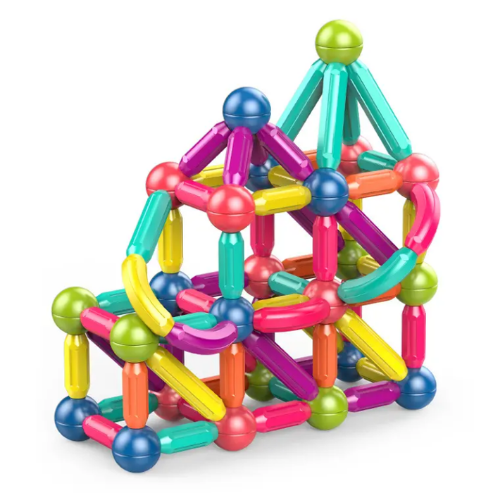 High quality magnatic building block sticks and ball set for kids