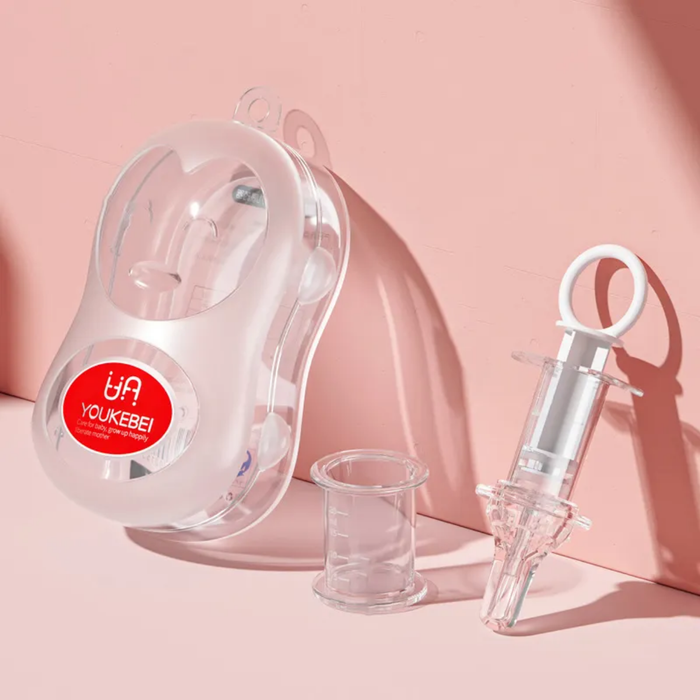 Wholesale 5ml Anti Choking Baby Medicine Dispense Syringe Pacifier Silicone Baby Medicine Feeder