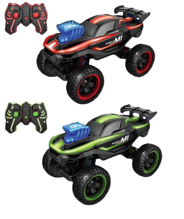 2024 Top Selling 1:10 2.4G High Speed Climbing RC Car Kids Playing Stunt Vehicle Spin Dancing With Light