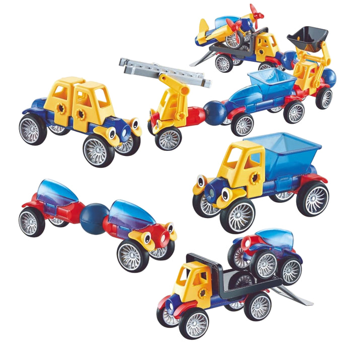 Mag-Build Urban Car & Plane 46pcs