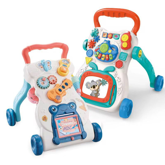 Baby Learning Stroller With Anti Rollover Newborn Walking Aid
