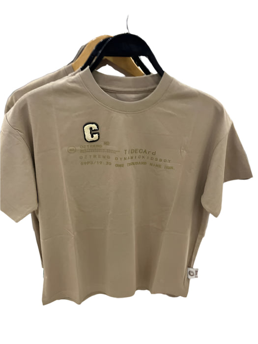 Summer New Short Sleeve T-shirt Men Pure Cotton Fabric Good Quality Versatile Styles Round Neck