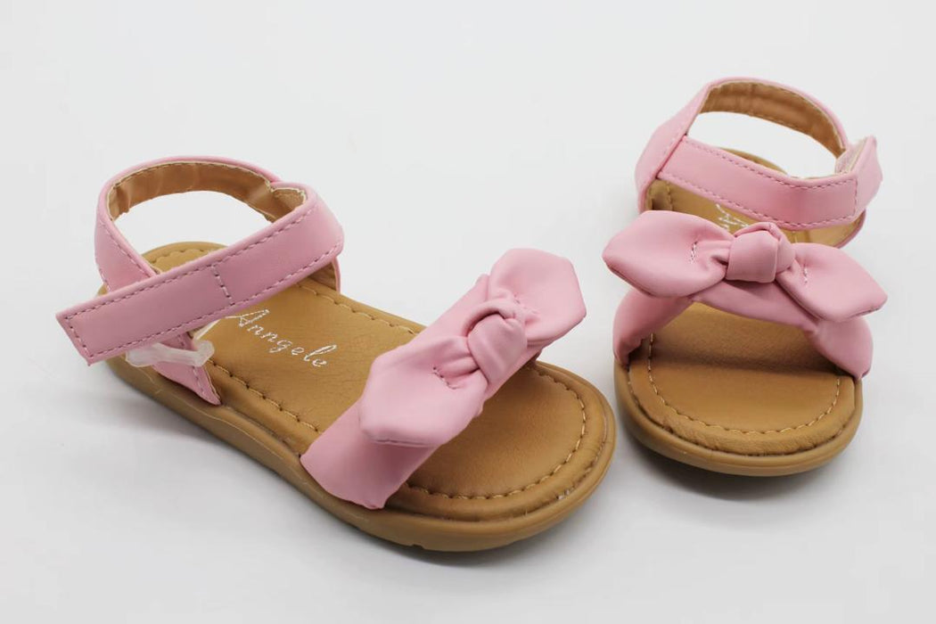 Summer Children's Sandals Female Princess Shoes Open Toe Beach Spotted Bow Soft Soled Baby Toddler Shoes