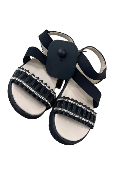 Summer Rhinestone Lightweight, Non-slip and Breathable Wear Resistant Baby Shoes Walking Toddler Shoes Girls Sandals