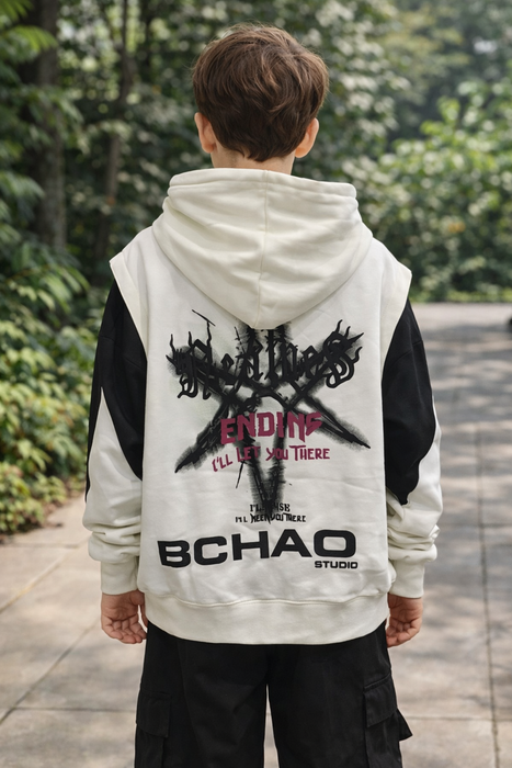 Hooded 2pc with Long Sleeve T-Shirt