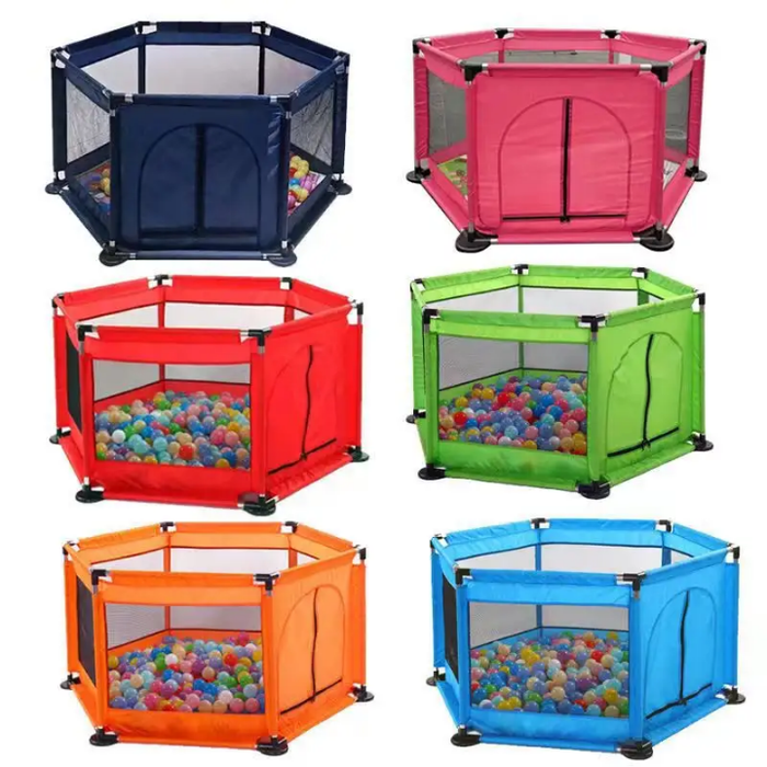 Oxford Cloth Baby Playpens Square Folding Baby Kids Playpens