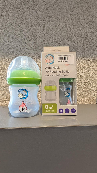 PP 125ml Fluffy Wide Neck Bottle
