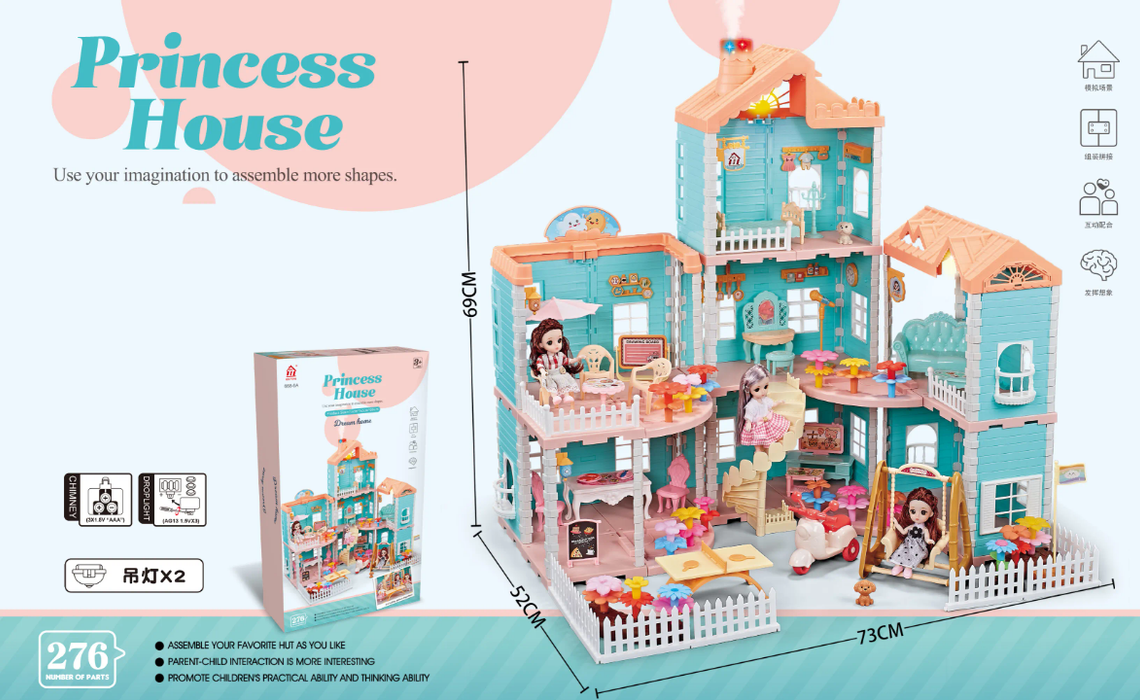 Villa gabby dollhouse minituras accessories