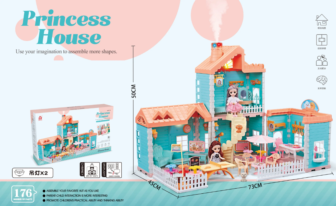 Villa gabby dollhouse minituras accessories