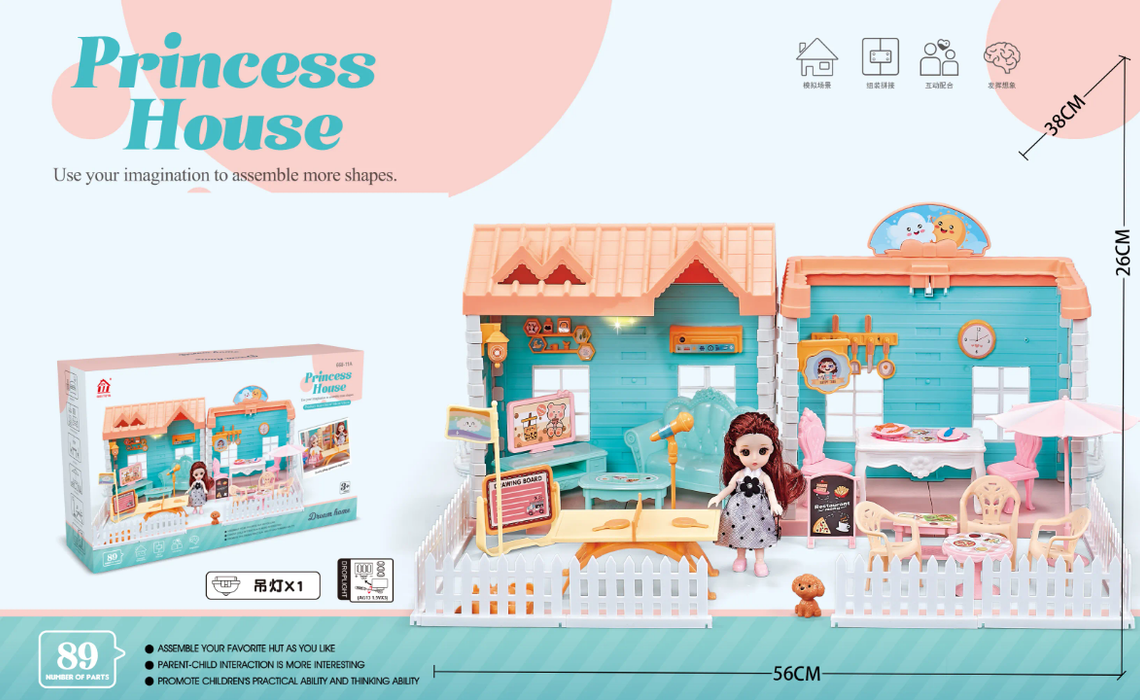 Villa gabby dollhouse minituras accessories