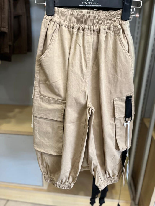 Kids Pants Overalls Spring and Autumn 2024 Korean Style