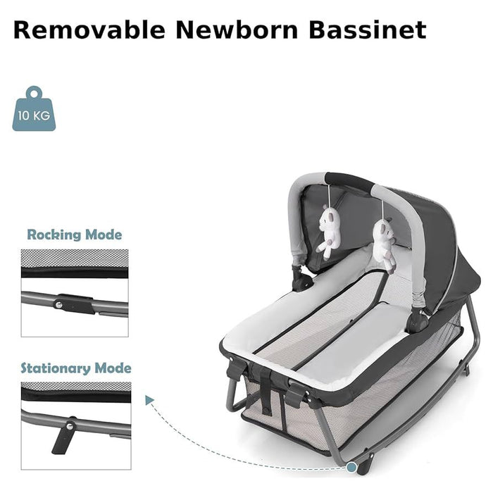 4-in-1 Baby travel Cot
