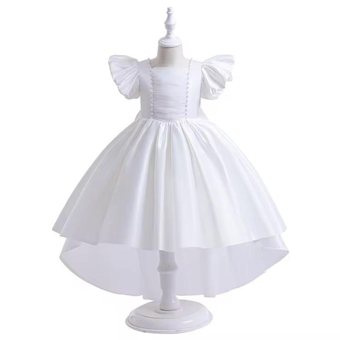 Short Sleeve Party Dress With Bow