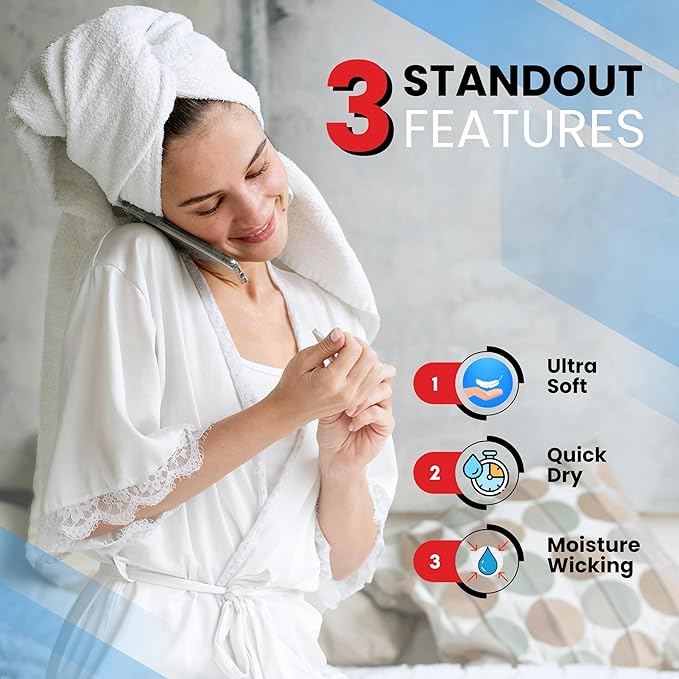 Big Cotton White Towel