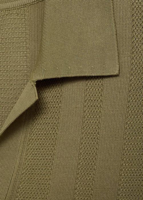 Ribbed Knit Shirt