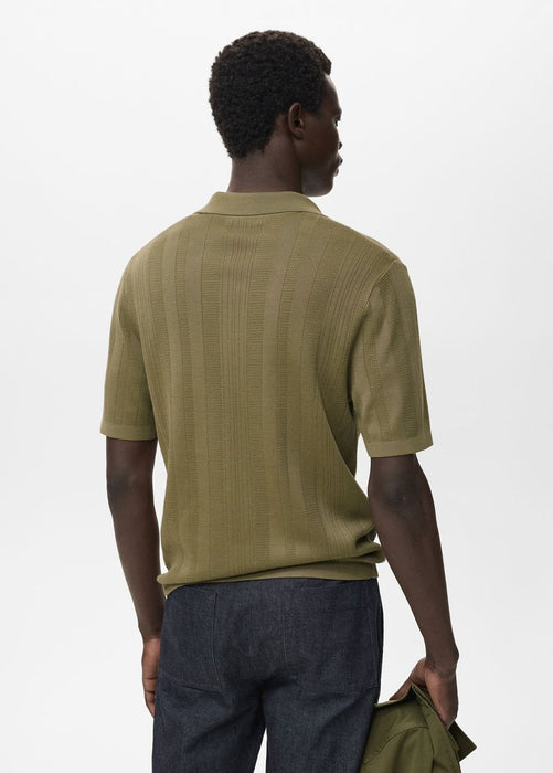 Ribbed Knit Shirt