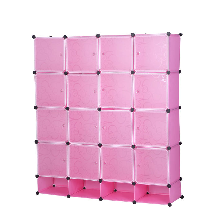 3 Column Plastic Wardrobe
