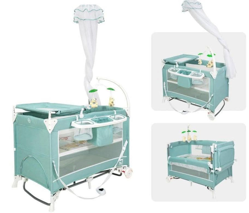 2-in-1 Co-Sleeping Playpen for Babies