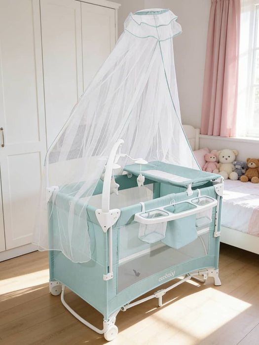 2-in-1 Co-Sleeping Playpen for Babies