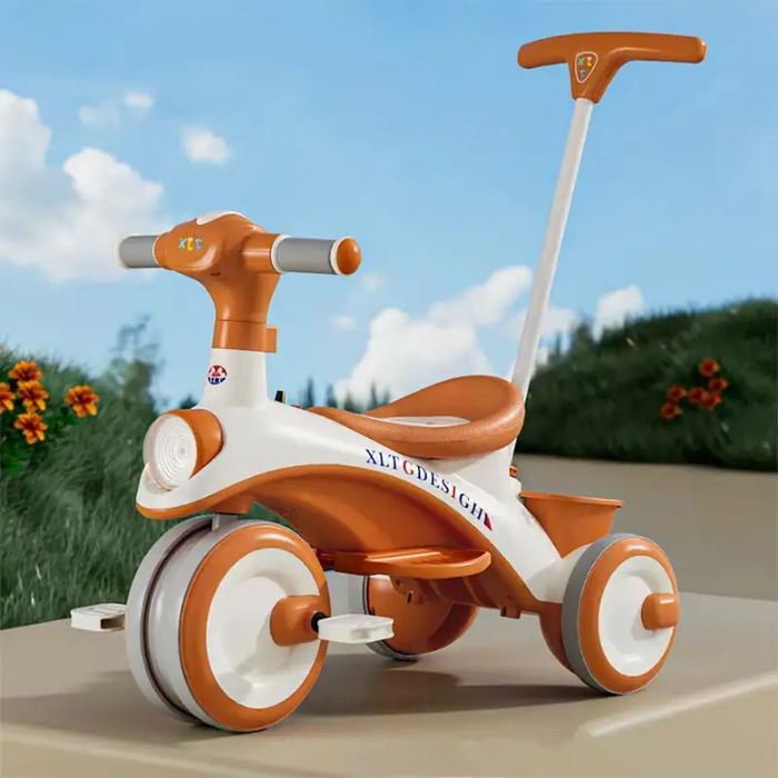 High Quality 3-Wheel Trike New Design Baby Kids Tricycle Bike With Music Light Children Electric Ride-On Plastic Car for Kids