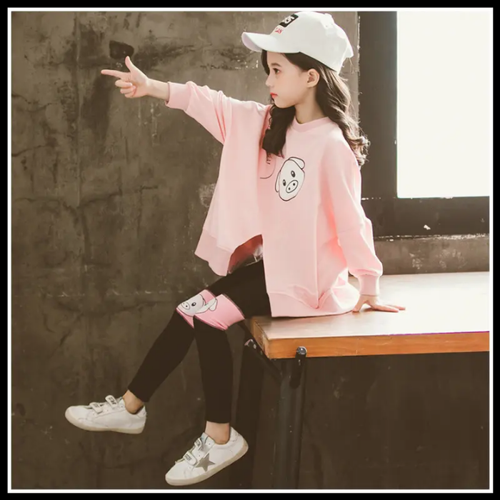 Polyester Comfortable Girl Suit