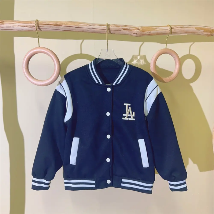 Kids Baseball Varsity Jacket
