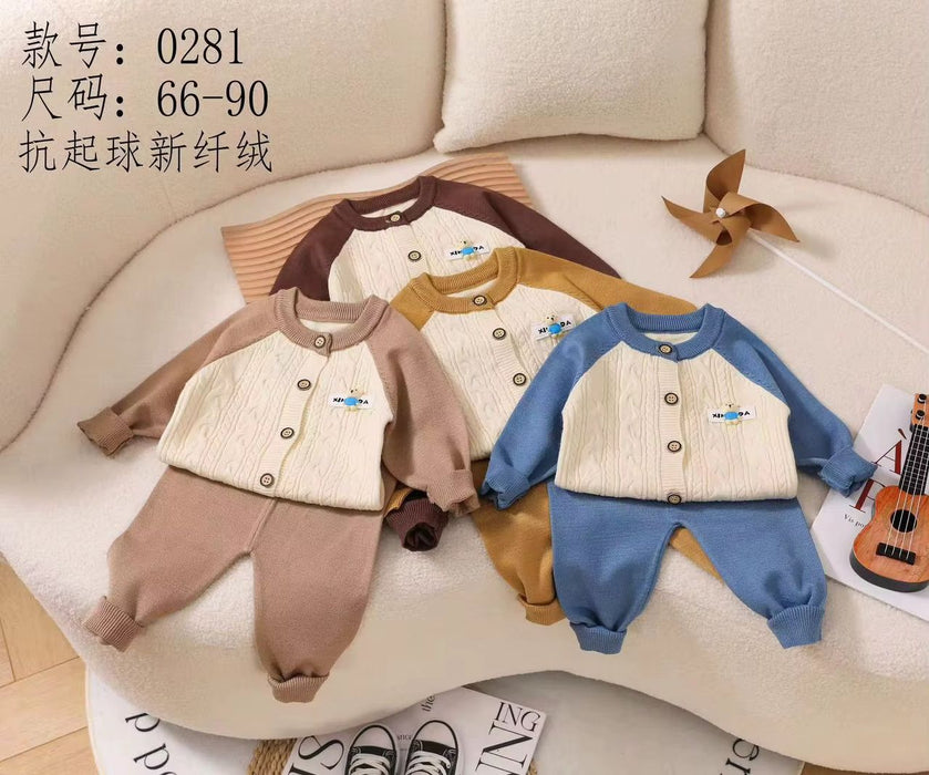 R 2pc Set Baby Sweater