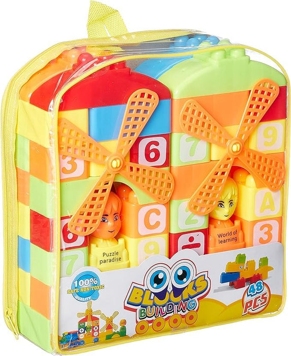 860 29PCS Classic Educational Big Piece Plastic Building Blocks for Children