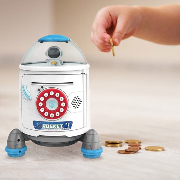 Rocket Piggy Bank