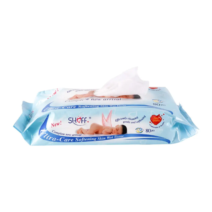 Cleaning 100% Bamboo Natural Fabric Non-Woven Baby Wet Wipes