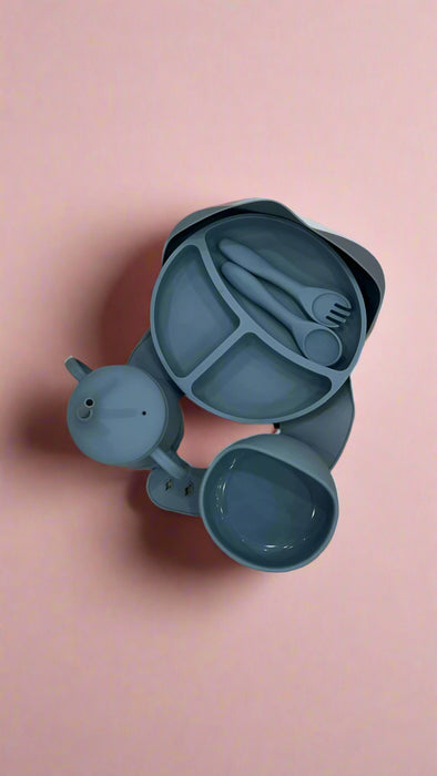 9pc Silicone Feeding Set
