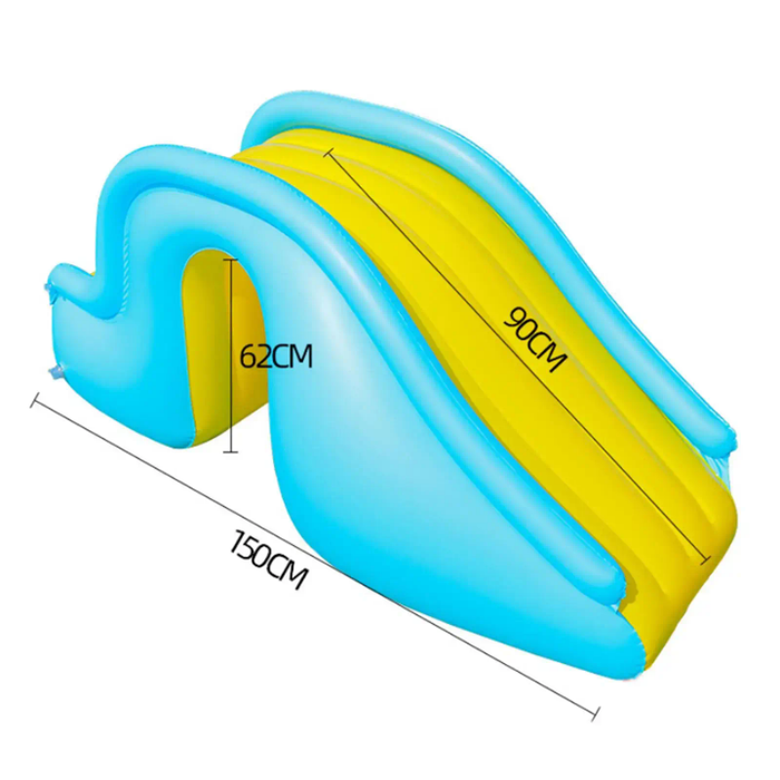 DWF Inflatable Kids Play Equipment Safe Kids Bridge Slide