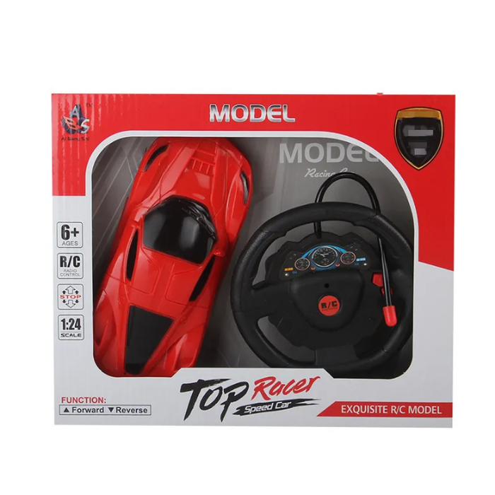 Kids Small Simulation Electric High-speed Toy Car Wireless RC Racing Roadster Toy 10 Remote Control Car Plastic Toys Colors Box