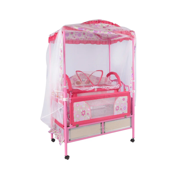 Multifunctional Crib Comfortable Folding Baby Product Baby Play Bed for Children