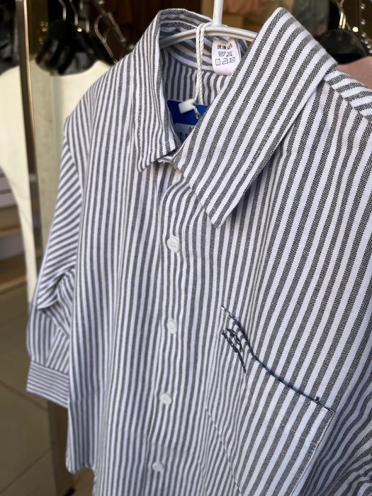 New Arrival Men's Shirts Formal Office Dress Shirts for Men Cotton Casual Stand-up Collar Long Sleeve Shirt