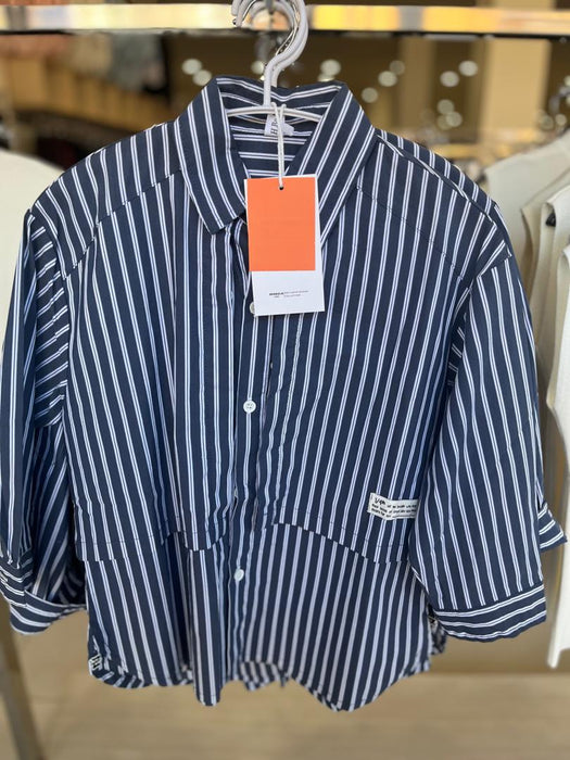 New Arrival Men's Shirts Formal Office Dress Shirts for Men Cotton Casual Stand-up Collar Long Sleeve Shirt