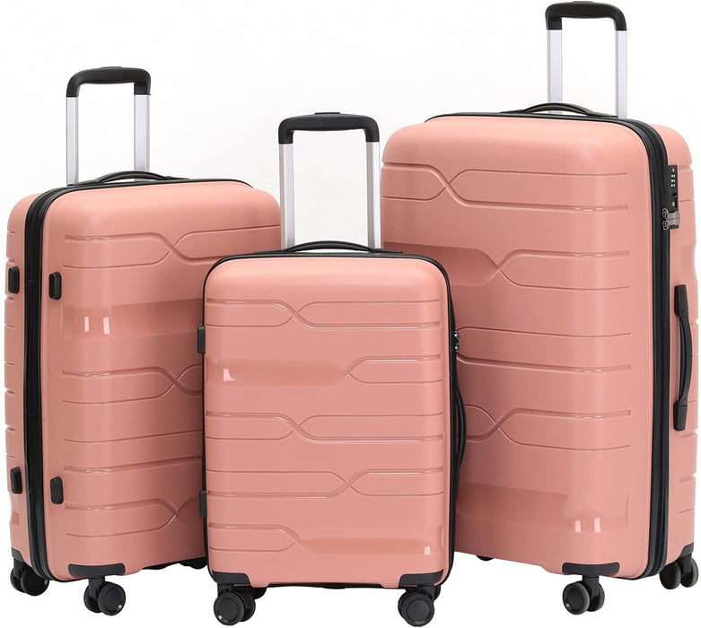2024 Newest Style Unisex Travel Carryon Trolley Suitcase Abs Hard Shell Luggage Set with Spinner Caster Carry on Baggage