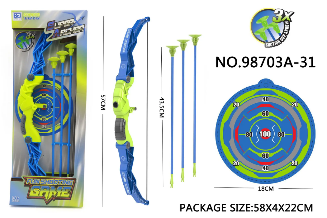 Indoor and Outdoor Archery Toys for Children, Custom Hot Sale Boys and Girls Shooting Sports Toys