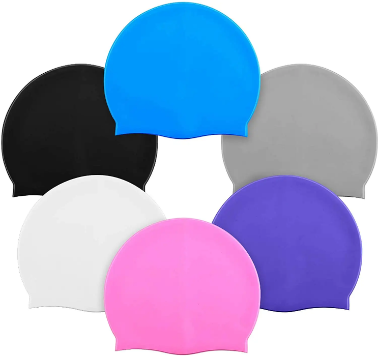 Water Sports Durable Non-slip Silicone Swimming Pool Cap Custom ODM/OEM Swimming Hats for Adults