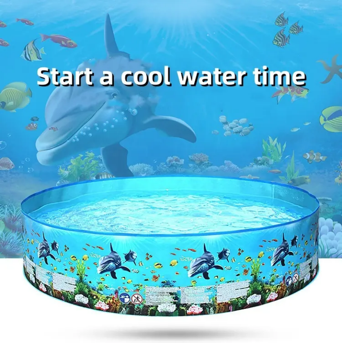 Mini Plastic Swimming Pool for Kids 186cm*38