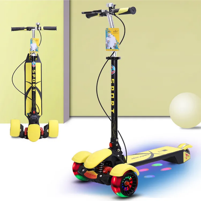 Hot sale kick scooter 3 PU Flashing wheels kids product