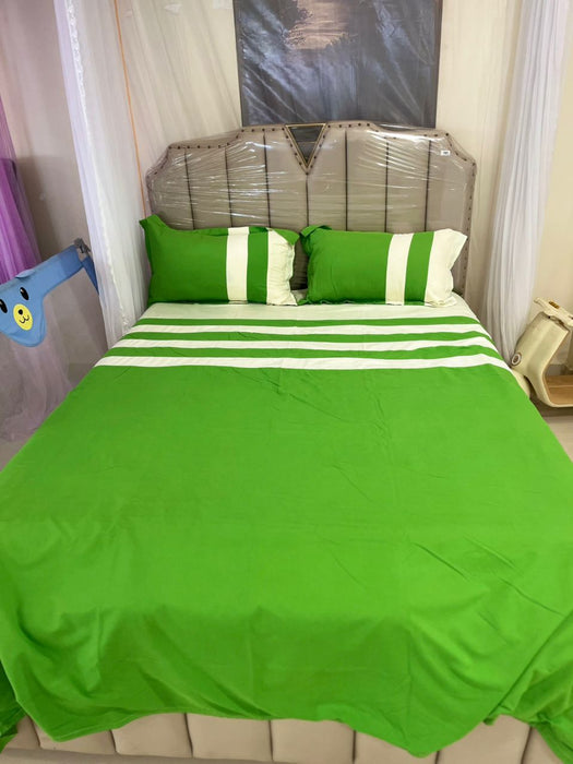 4pc Strip Duvet Set
