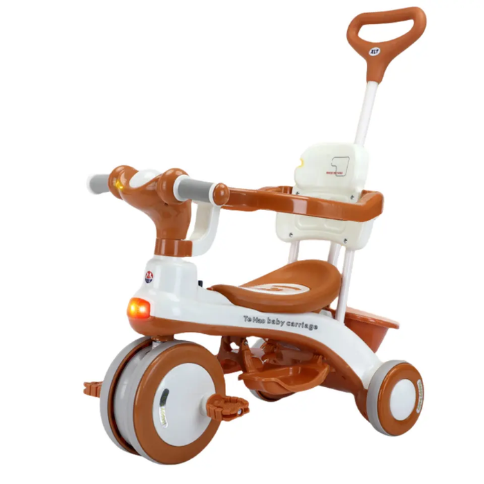 2025 Factory Price Kids Tricycle 1-6 Year Old Multifunctional and Lightweight with Pedals Antiskid Wheels Kids Tricycle