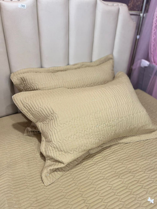 3pcs Embroidery Bed Cover Set