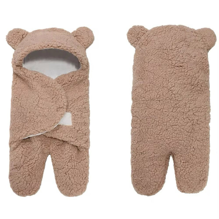 Baby Comfy Sleepy Sack Soft Warm Thick 3-Layers Baby Newborn Split-leg Sleeping Bag
